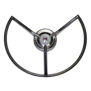 Ford Steering Wheel Horn Ring 50s Classic Chrome 2701133 Car Part Replacement
